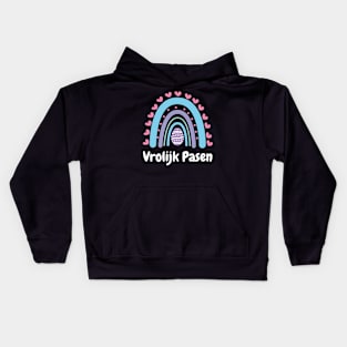 Vrolijk Pasen Dutch Easter Kids Hoodie